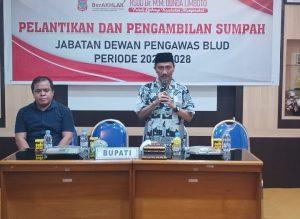 Dewan Pengawas RSUD MM Dunda Limboto Periode 2023-2028 Resmi Dilantik