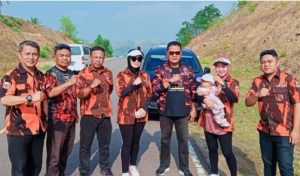 Majelis Pimpinan Wilayah (MPW) Pemuda Pancasila Provinsi Gorontalo Gelar Aksi Sapu Bersih Sampah di Ruas Jalan GORR