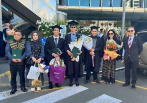 Si Sulung Daffa Sukses Menyelesaikan Studi S1 Hubungan Internasional  Dan Politik Di Victoria University, Ini Ungkapan Syukur Wabup Hendra