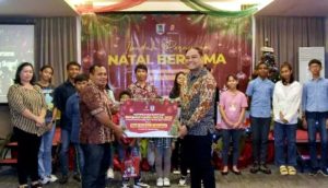 Pertama Kalinya, BSS Parking Cabang Manado Gelar Ibadah Natal Bersama