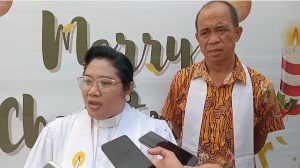 Jemaat Kristiani Gereja Maranatha Limboto Mengikuti Pelaksanaan Ibadah Natal 2023
