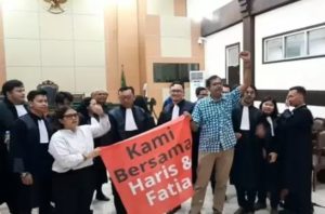 Jaksa Ajukan Kasasi atas Vonis Bebas Haris Azhar dan Fatia