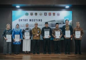 Hadiri Evaluasi LKPD Tahun 2023, Sekda Roni Sampir: Fokus Kepatuhan dan Pengawasan Keuangan