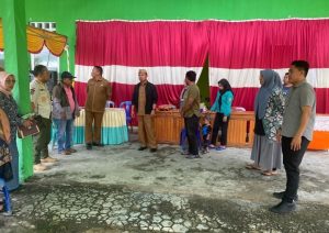 Dalam Rangka Persiapan Pemilu 2024, Sekda Roni Monitoring TPS di Boliyohuto Cs