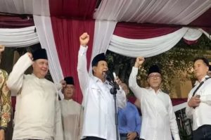 Menang Pilpres 2024, Prabowo Ucapkan Terima Kasih ke Presiden Jokowi