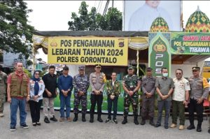 Bersama Forkopimda, Bupati Nelson Tinjau Kesiapan Pos Pengamanan Lebaran