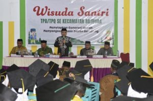 Hadiri Wisuda Santri TPA/TPQ, Wabup Hendra: Belajar Al-Qur’an adalah pedoman bagi kita
