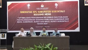 KPU Kabupaten Gorontalo Jalin Kerjasama Dengan Media