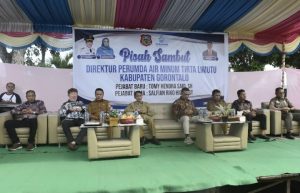 Bupati Nelson Hadiri Pisah Sambut Direktur PDAM Tirta Limutu