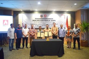 Pemkab Gorontalo Resmi PKS Dengan PT Midi Utama Indonesia
