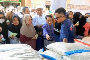 Pengendalian Harga Jelang Idul Adha Pemprov Bersama Pemkab Gorontalo Gelar Pasar Murah Bersubsidi.