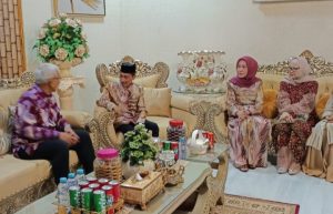 Momen Idul Adha, Bupati Nelson Terima Kunjungan Penjagub Rudi Salahudin