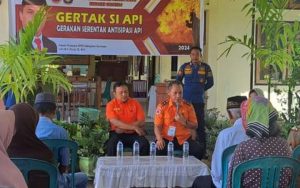 Mencegah Terjadinya Kebakaran, BPBD Kabgor Berinovasi Mencanangkan Program Gertak Si Api.