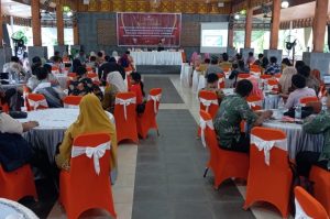 KPU Kabgor Mengelar Rapat Evaluasi Pencocokan dan Penelitan Data Pemilih