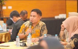 Komisioner KPU Kabgor Ikuti Bimtek Tahapan Pencalonan