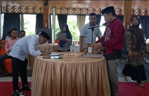 KPU Kabupaten Gorontalo Lantik Anggota PPS Pengganti di Desa Mohiolo