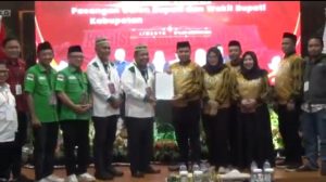 KPU Kabupaten Gorontalo Terima Pendaftaran Paslon Syam – Sohidin untuk Pilkada 2024