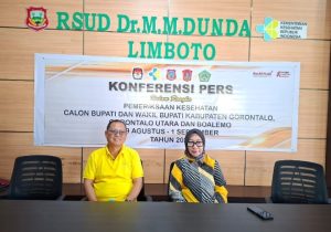 Bakal Cabup dan Wabup, Thoriq-Nurjanah Mengapresiasi Pelayanan RSUD MM Dunda Limboto