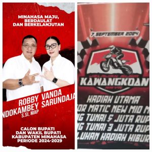 270 Kades di Minahasa Diduga Dipungli, Wajib Pasang Baliho Paslon PDIP