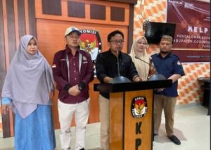 Bawaslu Loloskan Pasangan Calon RIDHO, KPU Gorut Siap Ambil Sikap