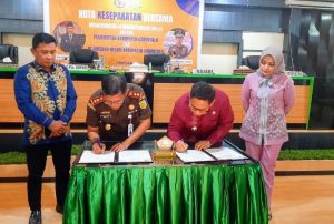 Pemkab Gorontalo-Kejari Teken MoU Pendampingan Hukum