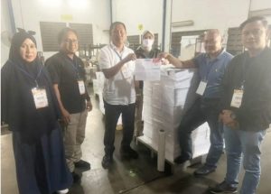 Pilkada Bupati dan Wakil Bupati 2024, KPU Gorut Cetak 97.039 Surat Suara