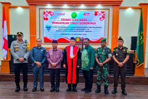 Menghadiri Pelantikan Ketua PN Limboto, Pjs. Bupati Syukri Menilai Penegakan Hukum di Wilayah Kabupaten Gorontalo Tak Lepas Dari Keberhasilan PN Limboto