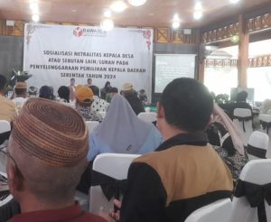 Seluruh Kades dan Lurah, Alex Ingatkan Jaga Netralitas Pada Pilkada Serentak 2024