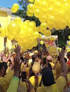 Peringati HUT Ke-60, Partai Golkar Gorontalo Gelar Senam Sehat dan Doorprize