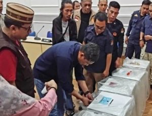 Pilkada Serentak Tahun 2024, KPU Gorut Pastikan 18 TPS Menerima Logistik Lebih Awal