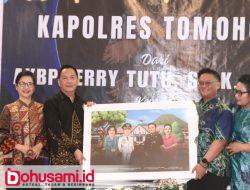 Wali Kota Tomohon Sambut Kapolres Baru