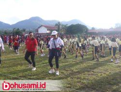 Peringati HUT ke-22 Kota Tomohon, Jajaran Pemkot Senam Indonesia Hebat