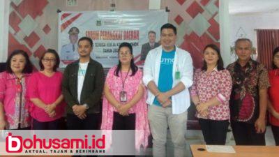 Mantapkan Program, Disnaker Tomohon Gelar Forum Perangkat Daerah