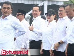 Sempat Diguyur Hujan, Caroll-Sendy GR di Senayan dan Istana