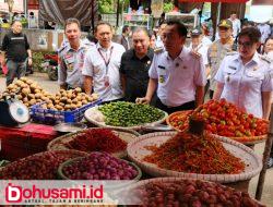 Caroll-Sendy ke Pasar Beriman, Pantau Harga & Pasokan Jelang Hari Raya