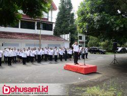 Awali Kerja Perdana April, Wali Kota Caroll Pimpin Apel Pemkot