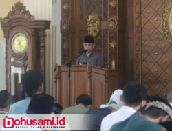 Wakili Wali Kota, Mandagi Hadiri Sholad Ied di Tomohon