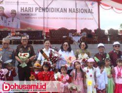 Ribuan Bocil Tomohon Warnai Pawai Bocah Hardiknas 2025