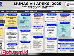 Duet CSSR Pimpin Delegasi Pemkot Tomohon di Munas Apeksi Surabaya