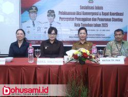 Wawali Sendy Buka Rakor, Bahas Aksi Percepatan Penurunan Stunting