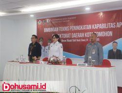 Wawali Sendy Buka Bimtek APIP, Tomohon Teguh Terapkan GGCG