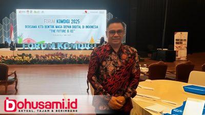 Bawakan Konsep Caroll-Sendy, Diskominfo Tomohon Ikut Forum Komdigi 2025