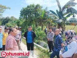 Tinjau Lokasi Pembangunan Gudang Ketahanan Pangan, Nawir Tondako Berharap Proses Hibah Ini Berjalan Dengan Baik