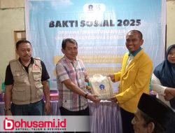 Camat Muchtar Potutu Apresiasi Kegiatan Bakti Sosial Mahasiswa Universitas Terbuka Gorontalo di Desa Dulamayo Utara