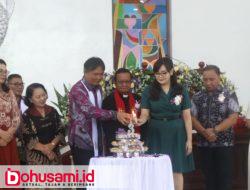 Wawali Sendy Hadiri Ibadah Syukur HUT GMIM Winalian