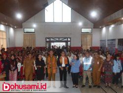 Kunjungi Kampung KB, Wali Kota Caroll Dampingi Sekretaris Kementerian Kependudukan