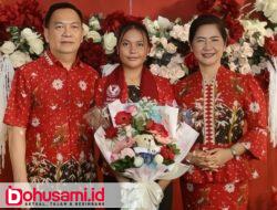 Wali Kota Caroll & Ketua TP-PKK Hadiri Graduation 2025 SMP Lentera Tomohon