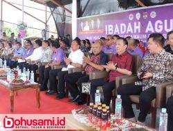 Wali Kota Caroll Hadiri Ibadah Agung Hapsa PKB 2025