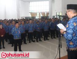 Wakili Wali Kota, Inspektur Tulus Pembina Apel Korpri