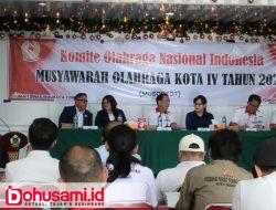 Aklamasi, Caroll Senduk terpilih Ketua KONI Tomohon